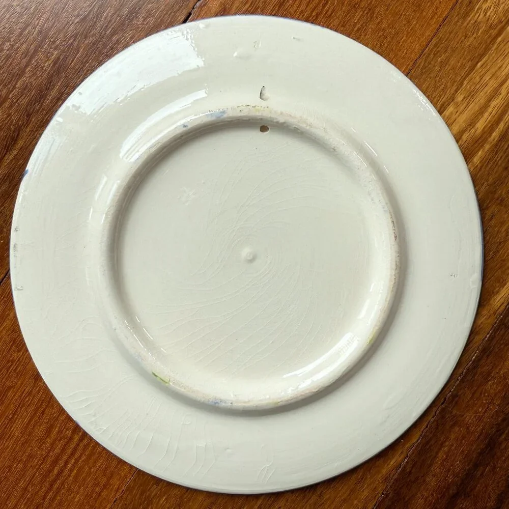 Vintage Jerusalem Ceramic Souvenir Plate